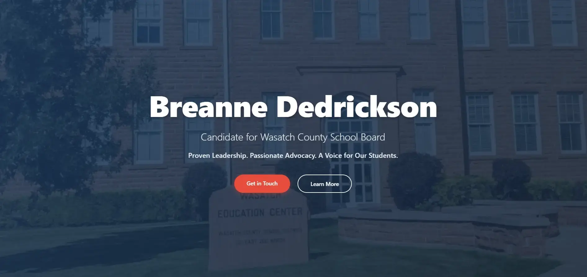 Breanne Dedrickson website